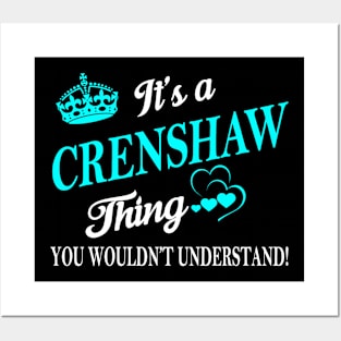 CRENSHAW Posters and Art